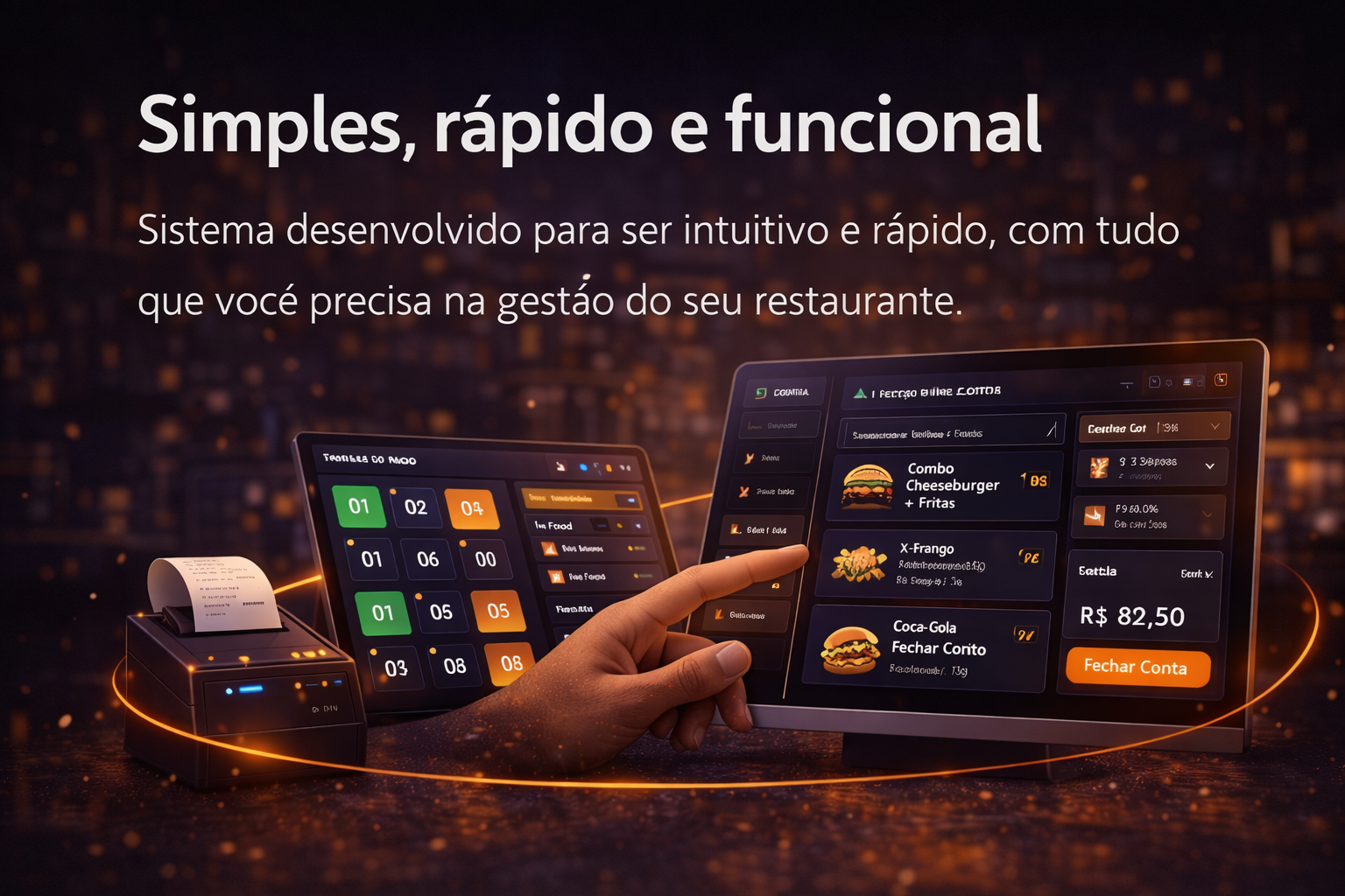 Simples, rápido e funcional